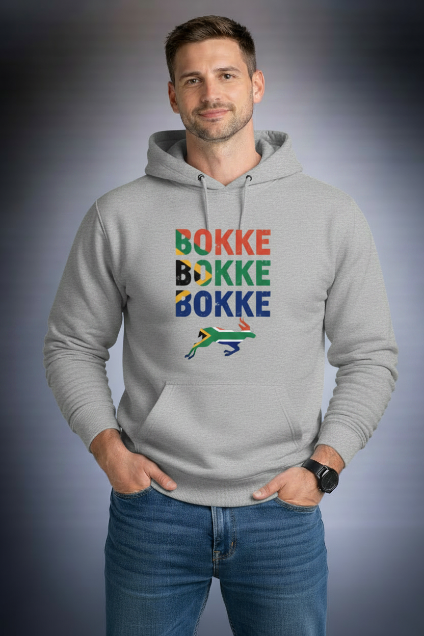 Ash Grey - Bokke Men's Hoodie