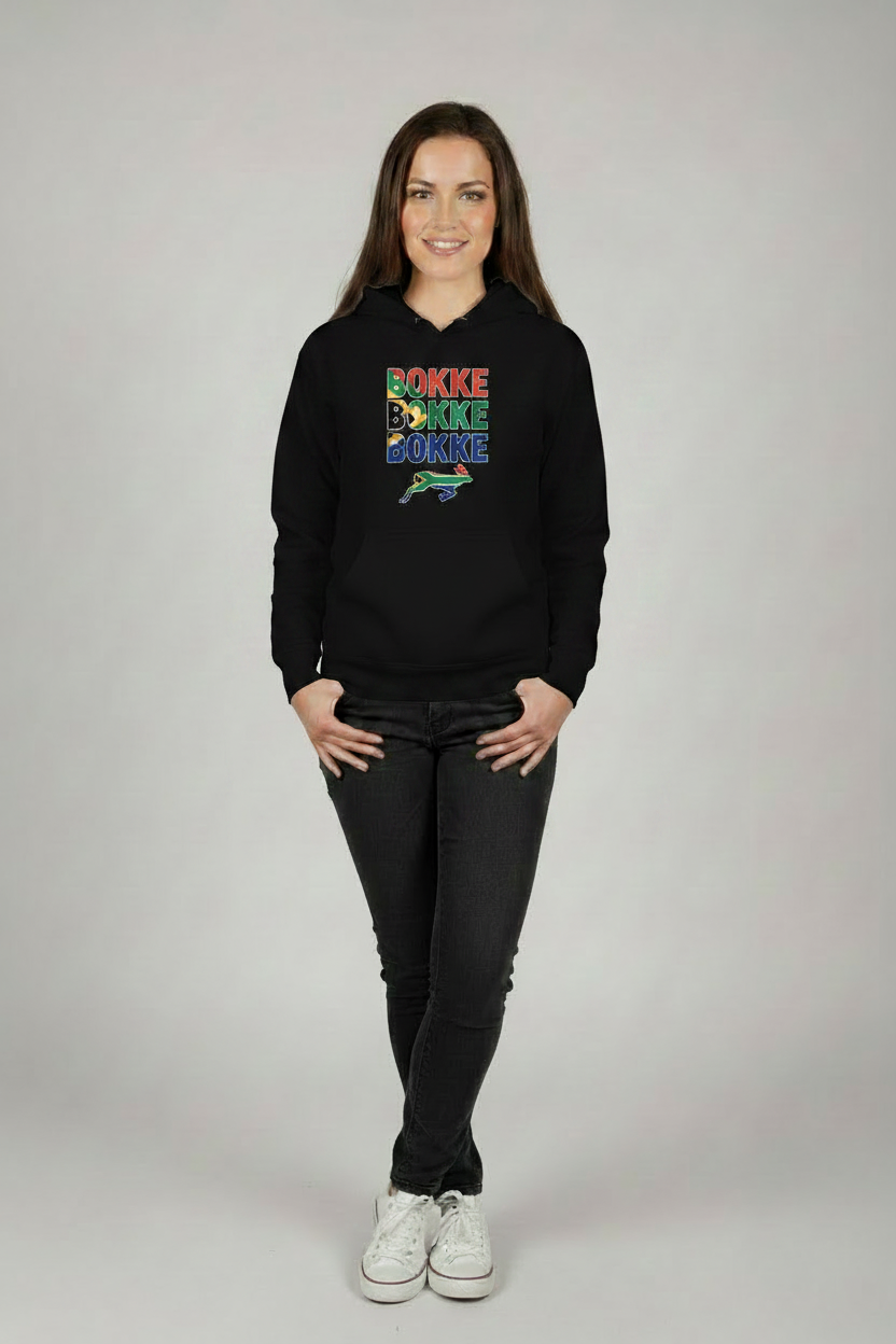 Deep Black - Bokke Women's Hoodie