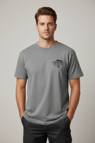 Custom Print Workwear T-Shirt - Grey