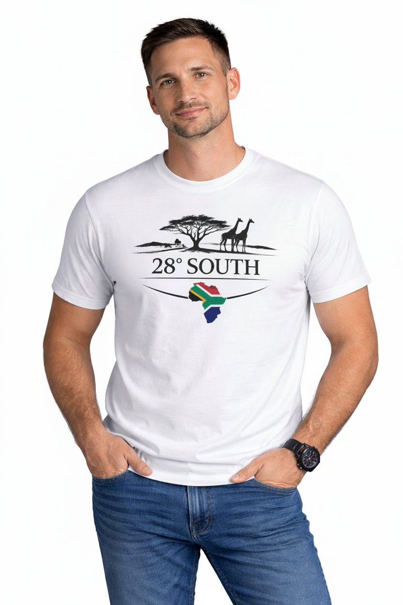 28° South Men's T-Shirt in White