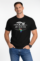 28° South Men's T-Shirt in Pitch Black