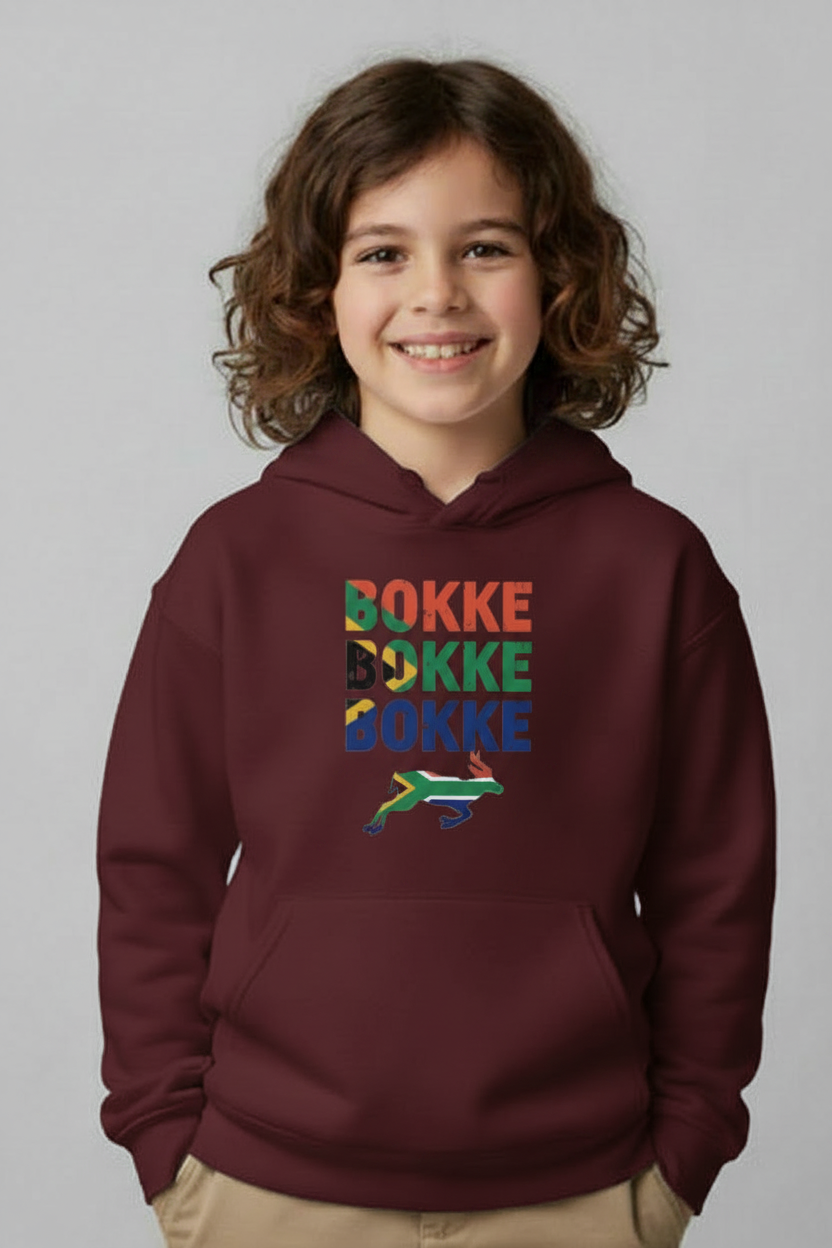 Maroon - Bokke Kids Hoodie