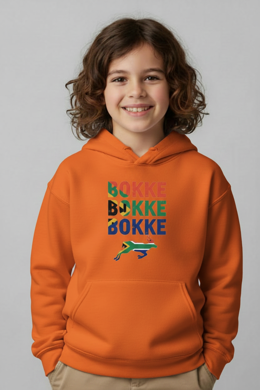 Orange - Bokke Kids Hoodie