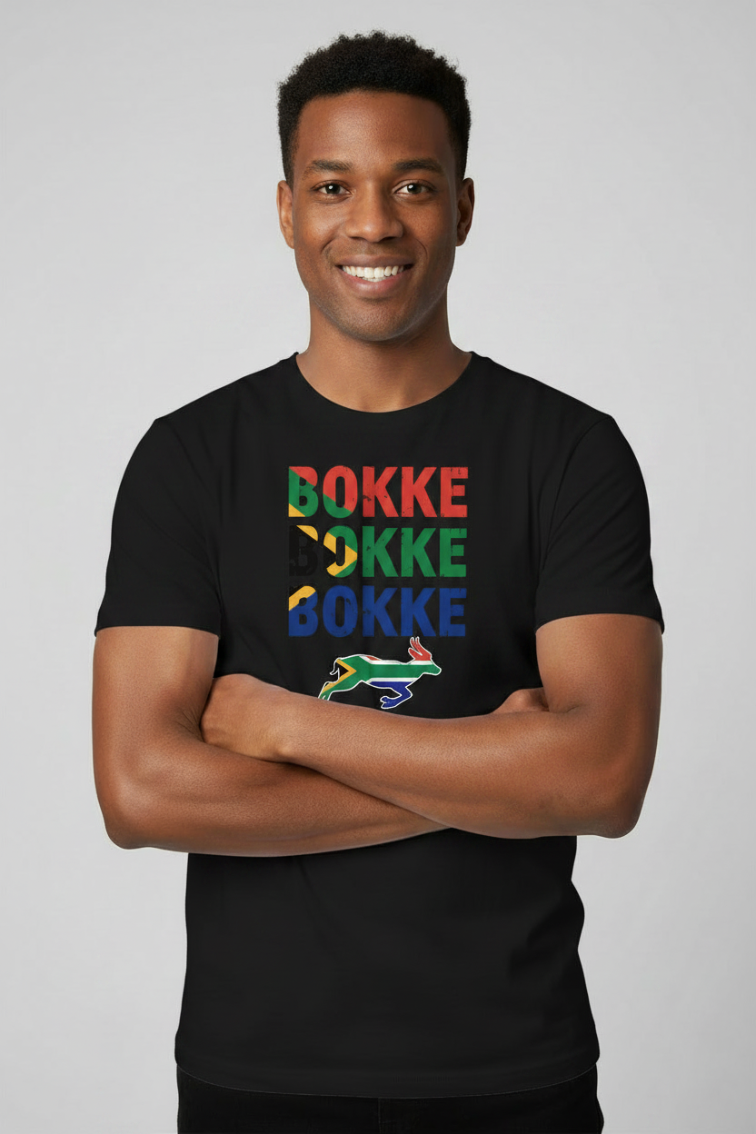 Pitch Black - Bokke Men's T-Shirt