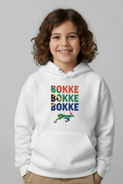 White - Bokke Kids Hoodie